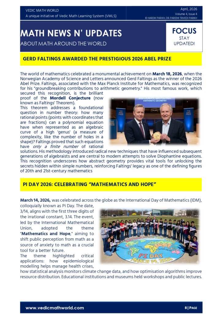 April 2026 Math News N' Updates Part 1